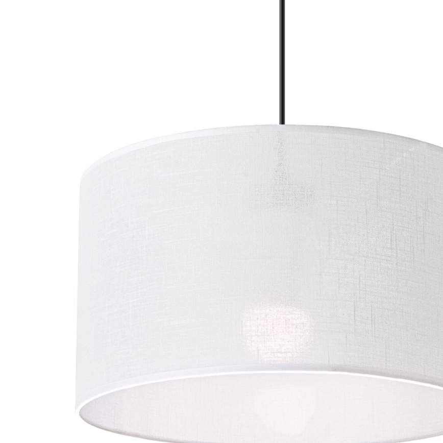 Brilagi - LED Lampa wisząca na linkę ANTHONY 1xE27/60W/230V dąb orzech/biały