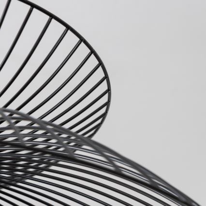 Brilagi - LED lampa wisząca CERIA WIRE na lince 1xE27/40W/230V śr. 60 cm czarna