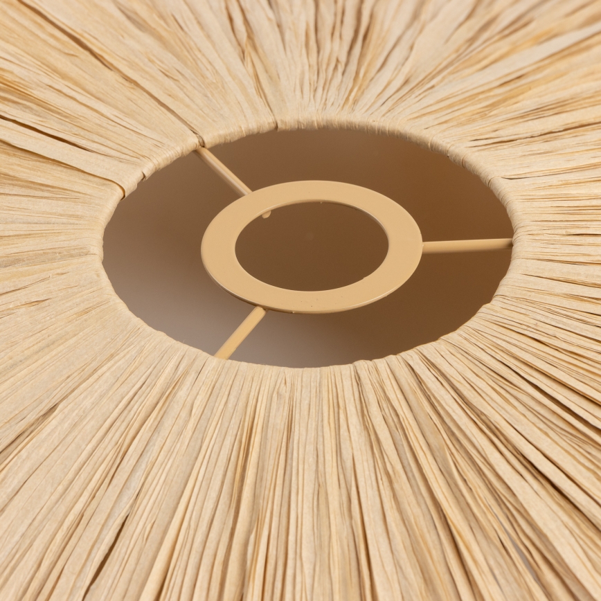 Brilagi - LED lampa wisząca na lince CERIA BOHO 1xE27/40W/230V śr. 60 cm rafia