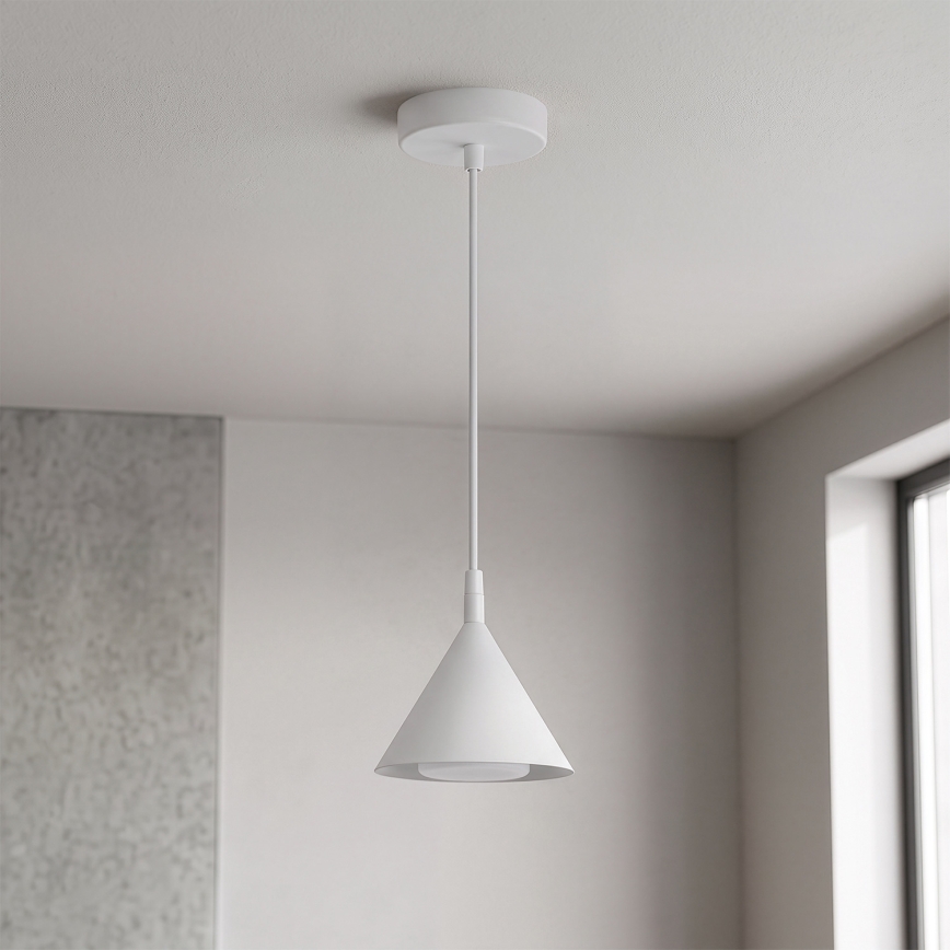BRILAGI - LED Lampa wisząca na lince CONE SINGLE 1xGX53/15W/230V biała