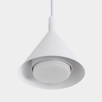 BRILAGI - LED Lampa wisząca na lince CONE SINGLE 1xGX53/15W/230V biała