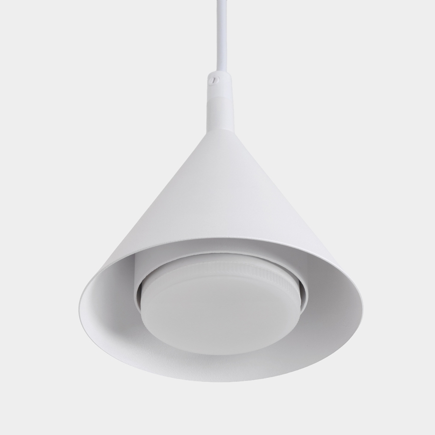 BRILAGI - LED Lampa wisząca na lince CONE SINGLE 1xGX53/15W/230V biała