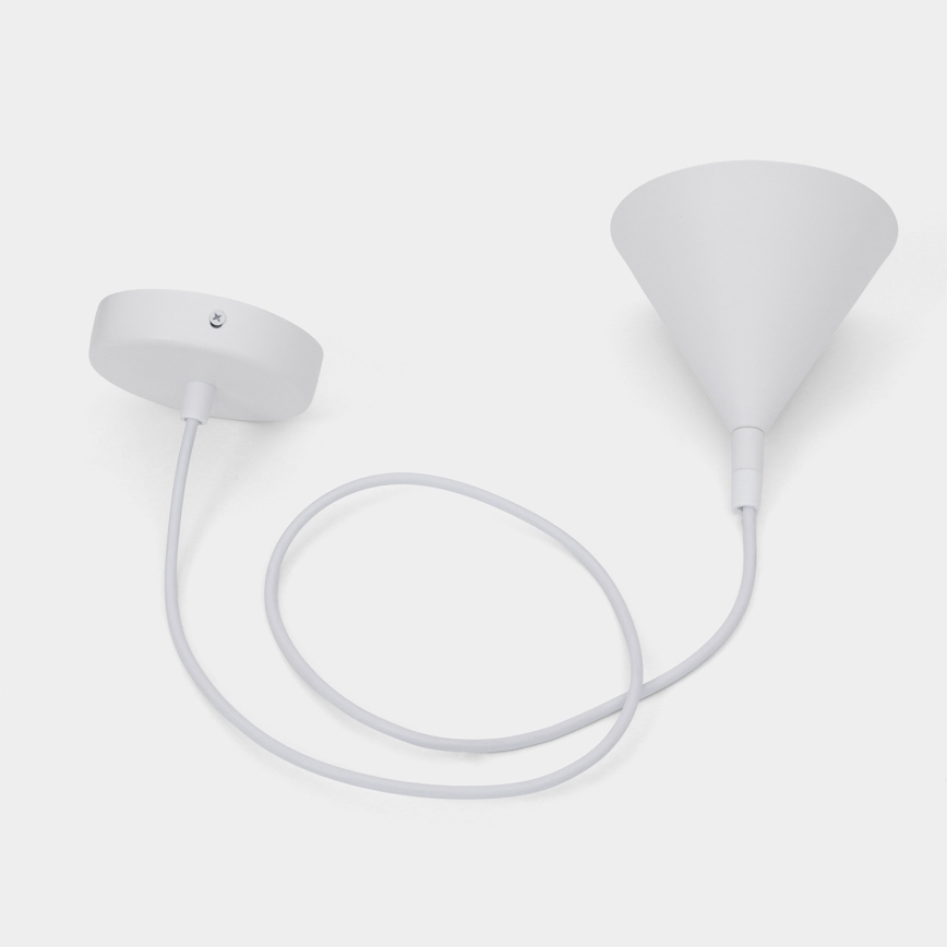 BRILAGI - LED Lampa wisząca na lince CONE SINGLE 1xGX53/15W/230V biała