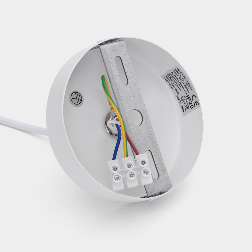 BRILAGI - LED Lampa wisząca na lince CONE SINGLE 1xGX53/15W/230V biała
