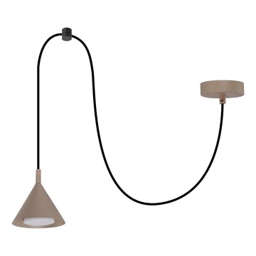 BRILAGI - LED Lampa wisząca na lince CONE SINGLE SPIDER 1xGX53/15W/230V beżowa