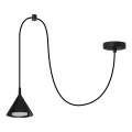 BRILAGI - LED Lampa wisząca na lince CONE SINGLE SPIDER 1xGX53/15W/230V czarna