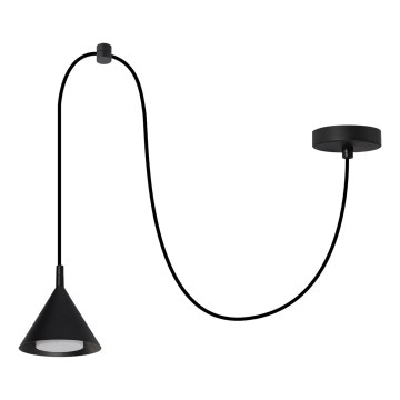 BRILAGI - LED Lampa wisząca na lince CONE SINGLE SPIDER 1xGX53/15W/230V czarna