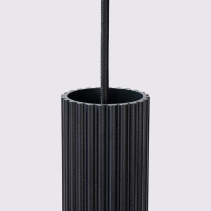 Brilagi - LED lampa wisząca na lince CRESTO 3xGU10/10W/230V czarna