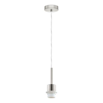 Brilagi - LED lampa wisząca na lince NUBILA 1xE27/60W/230V śr. 14 cm szara