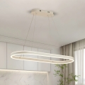 Brilagi - LED lampa wisząca na lince PONDIE LED/45W/230V 80x30 cm biała