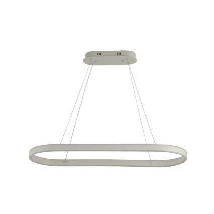 Brilagi - LED lampa wisząca na lince PONDIE LED/45W/230V 80x30 cm biała