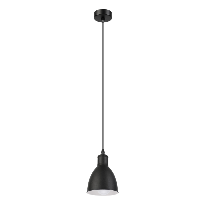 Brilagi - LED lampa wisząca na lince RIDDY 1xE27/60W/230V czarna