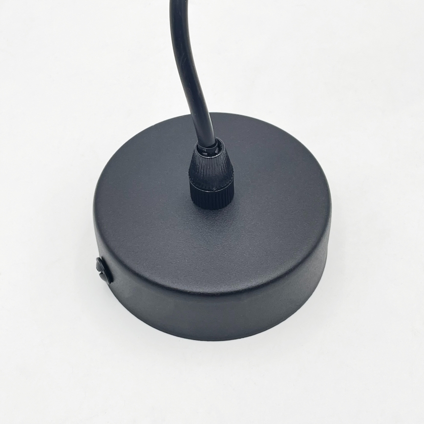 Brilagi - LED lampa wisząca na lince RIDDY 1xE27/60W/230V czarna