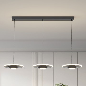 Brilagi - LED lampa wisząca na lince VERANO 3xLED/15W/230V