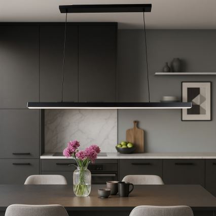 Brilagi - LED lampa wisząca na linkach AXIS LED/30W/230V 120 cm czarna