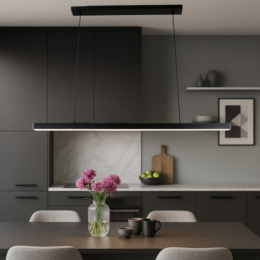 Brilagi - LED lampa wisząca na linkach AXIS LED/30W/230V 120 cm czarna