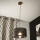 Brilagi - LED Lampa wisząca na linkę ANTHONY 1xE27/60W/230V dąb orzech/czarny