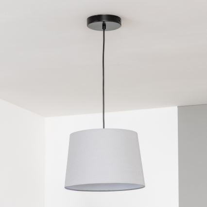 Brilagi - LED lampa wisząca na przewodzie CERIA 1xE27/40W/230V, średnica 30 cm, szara
