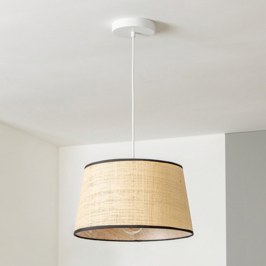 Brilagi - LED lampa wisząca na przewodzie CERIA 1xE27/40W/230V Ø 35 cm beżowa