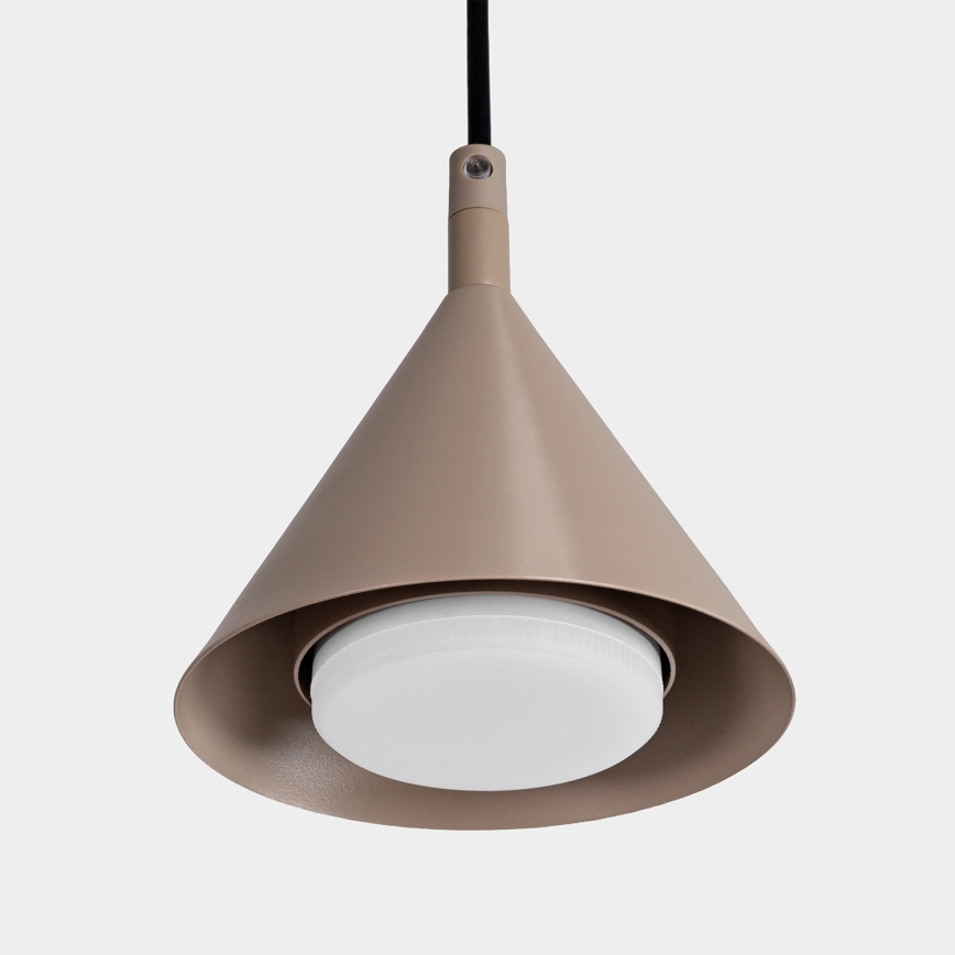 BRILAGI - LED Lampa wisząca na przewodzie CONE SINGLE 1xGX53/15W/230V beżowa