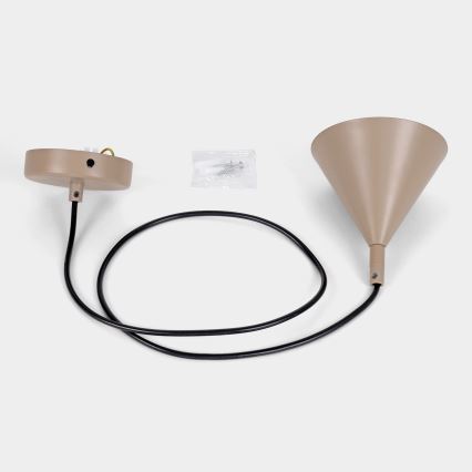 BRILAGI - LED Lampa wisząca na przewodzie CONE SINGLE 1xGX53/15W/230V beżowa