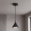 BRILAGI - LED Lampa wisząca na przewodzie CONE SINGLE 1xGX53/15W/230V czarny