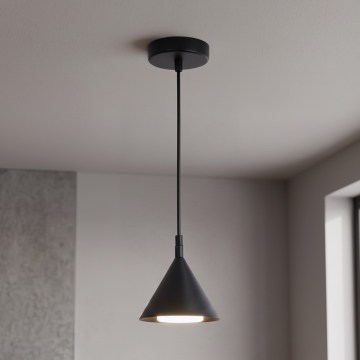 BRILAGI - LED Lampa wisząca na przewodzie CONE SINGLE 1xGX53/15W/230V czarny
