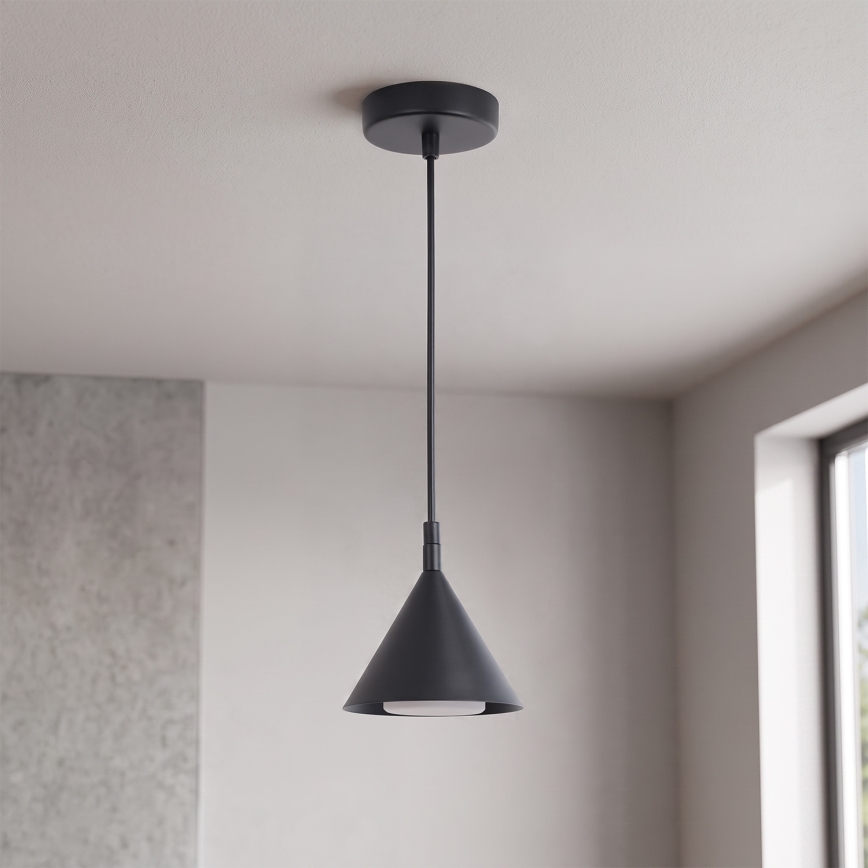 BRILAGI - LED Lampa wisząca na przewodzie CONE SINGLE 1xGX53/15W/230V czarny