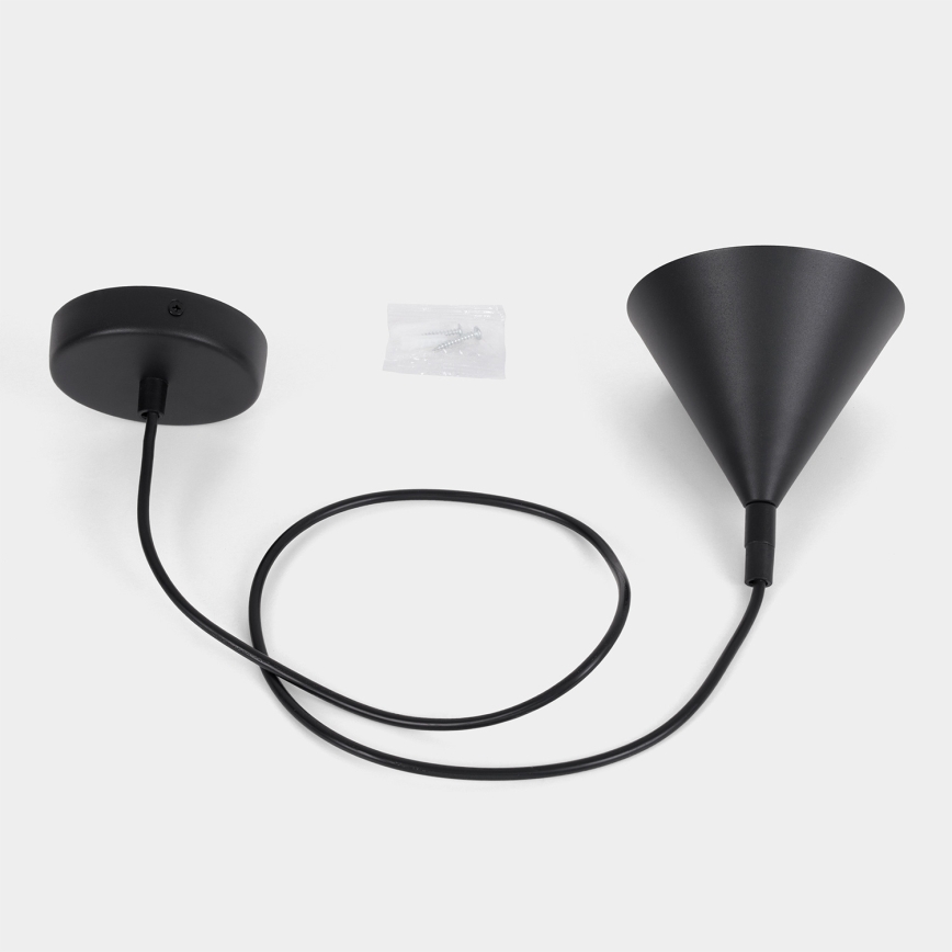 BRILAGI - LED Lampa wisząca na przewodzie CONE SINGLE 1xGX53/15W/230V czarny