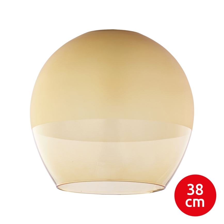 BRILAGI - LED Żyrandol na lince RETRO GLASS 1xE27/60W/230V matowy chrom/przydymiony beż