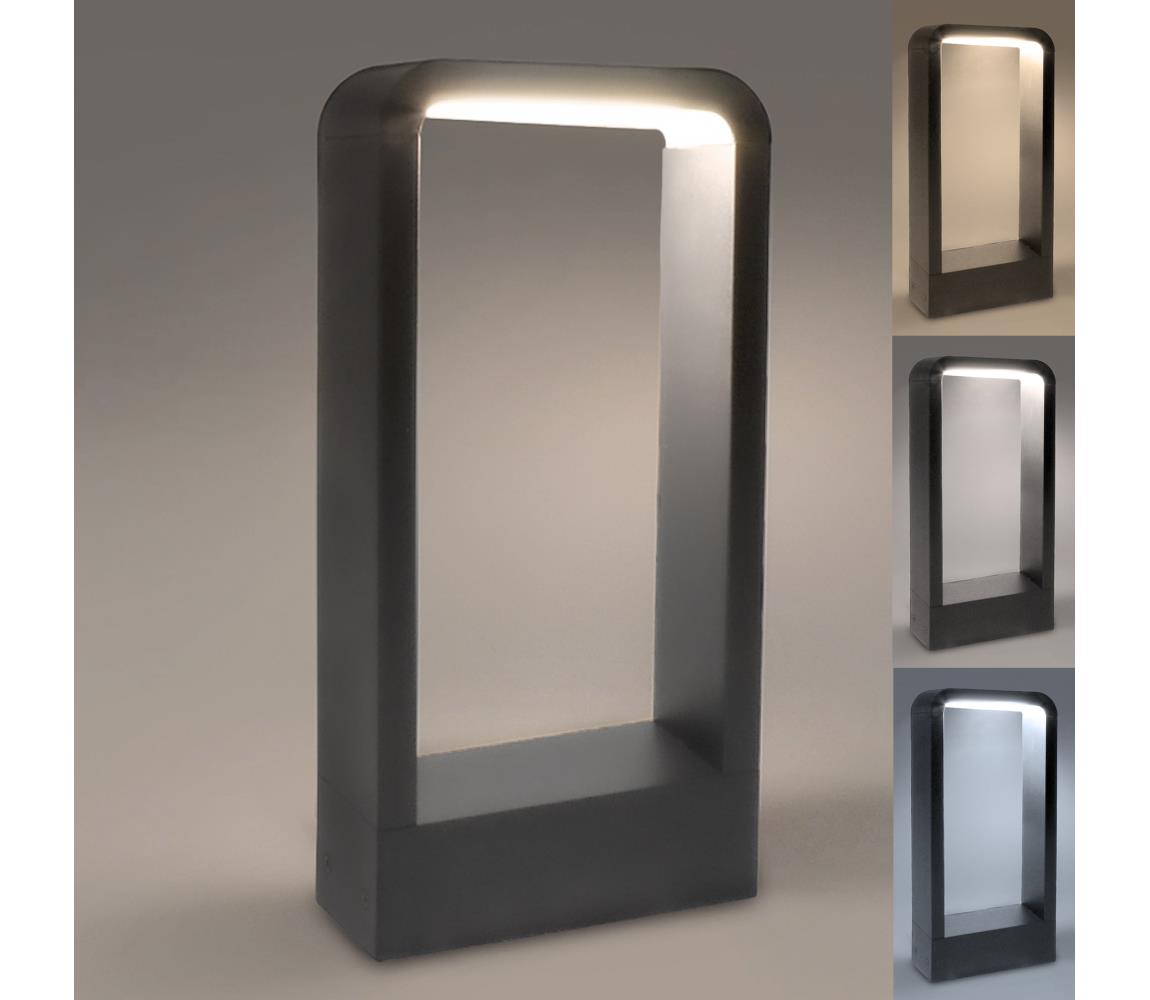 Brilagi-LED Lampa zewnętrzna BARI LED/7W/230V 3000/4000/6000K antracyt IP54 30 cm