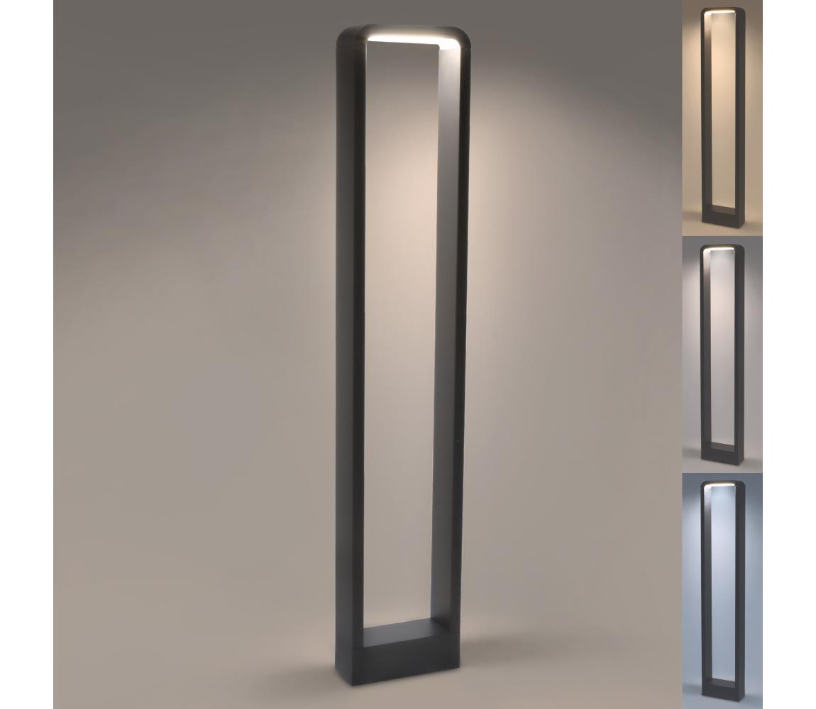 Brilagi-LED Lampa zewnętrzna BARI LED/7W/230V 3000/4000/6000K antracyt IP54 80 cm