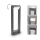 Brilagi - LED Lampa zewnętrzna CROTONE LED/7W/230V antracyt IP54 50 cm
