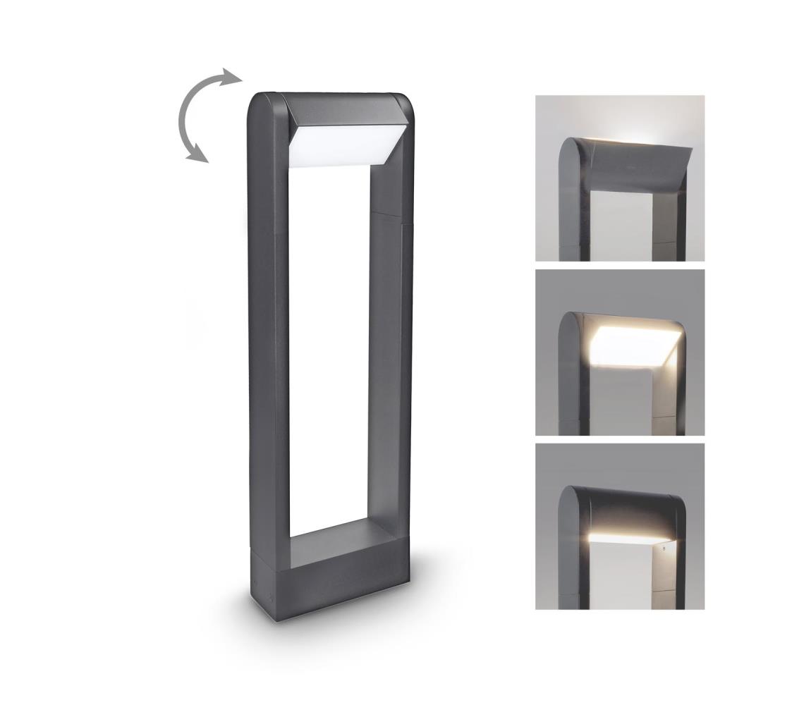 Brilagi - LED Lampa zewnętrzna CROTONE LED/7W/230V antracyt IP54 50 cm