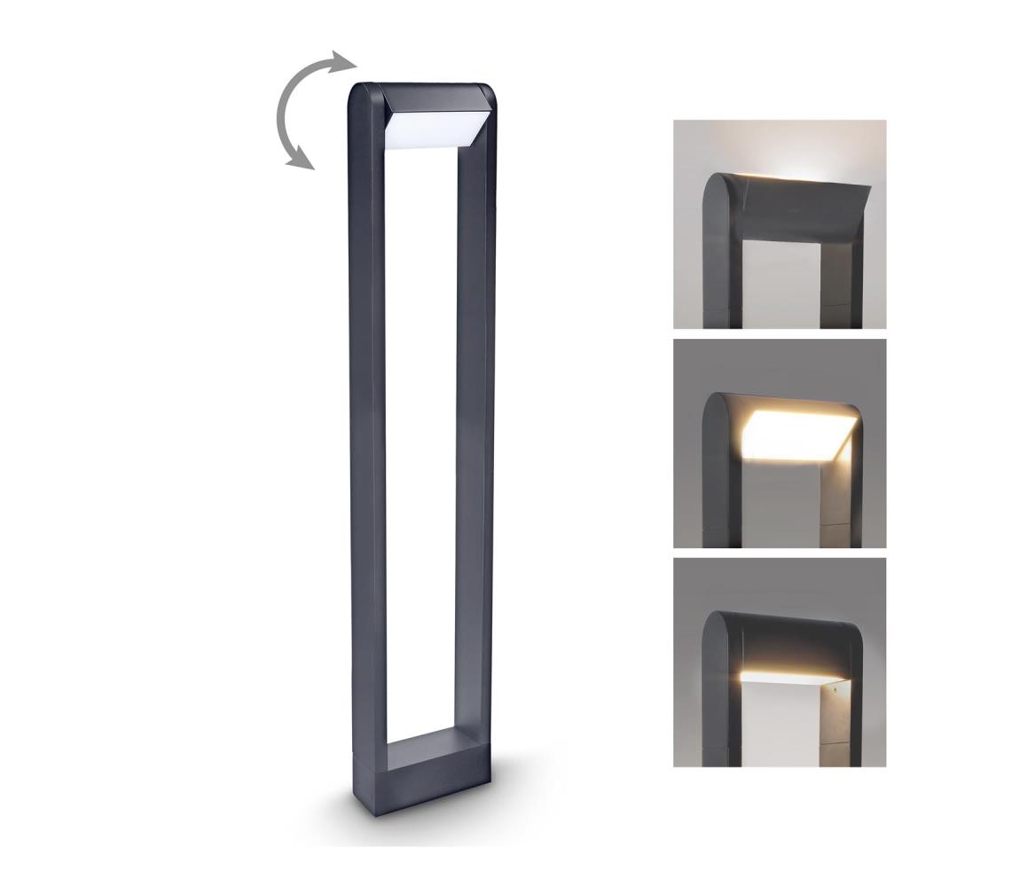 Brilagi - LED Lampa zewnętrzna CROTONE LED/7W/230V antracyt IP54 80 cm