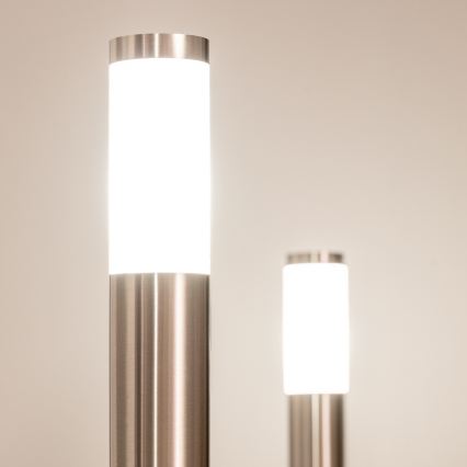 BRILAGI - LED lampa zewnętrzna ELIA 1xE27/7W/230V 4000K IP44 50 cm matowy chrom