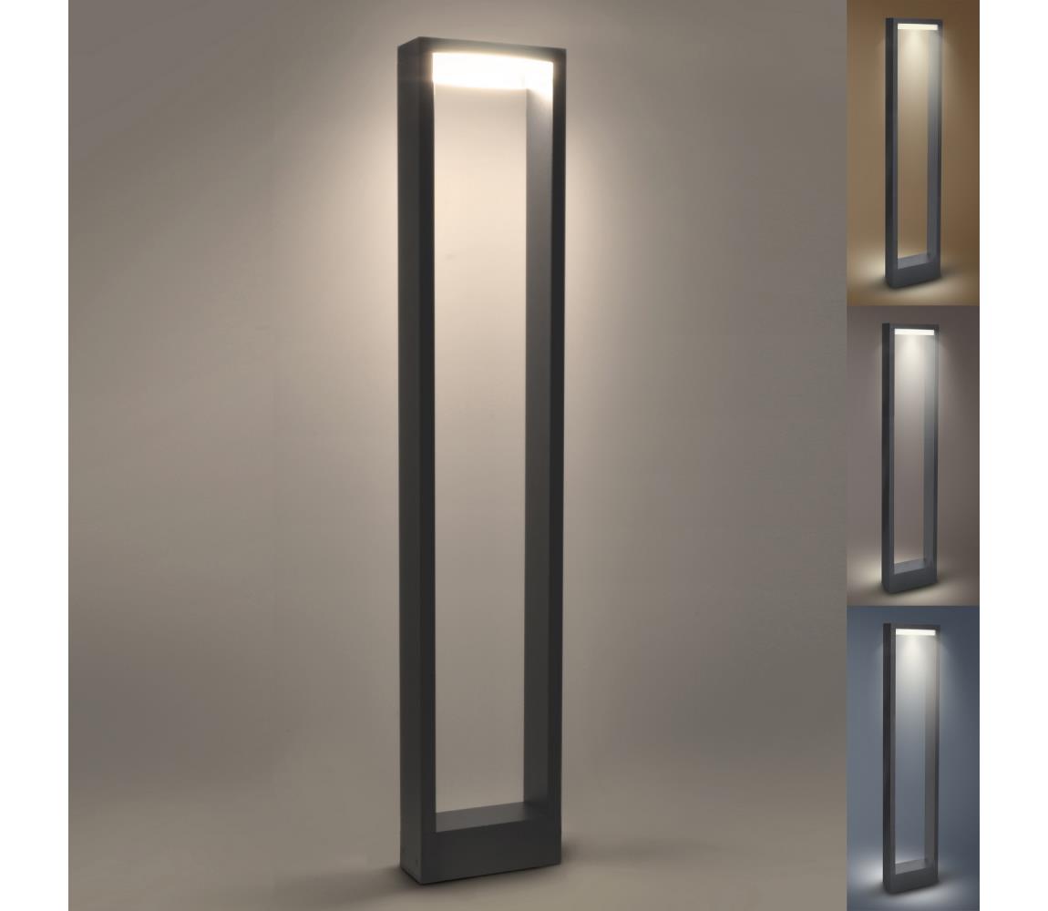Brilagi-LED Lampa zewnętrzna RAGUSA LED/7W/230V 3000/4000/6000K anthracite IP54 80 cm