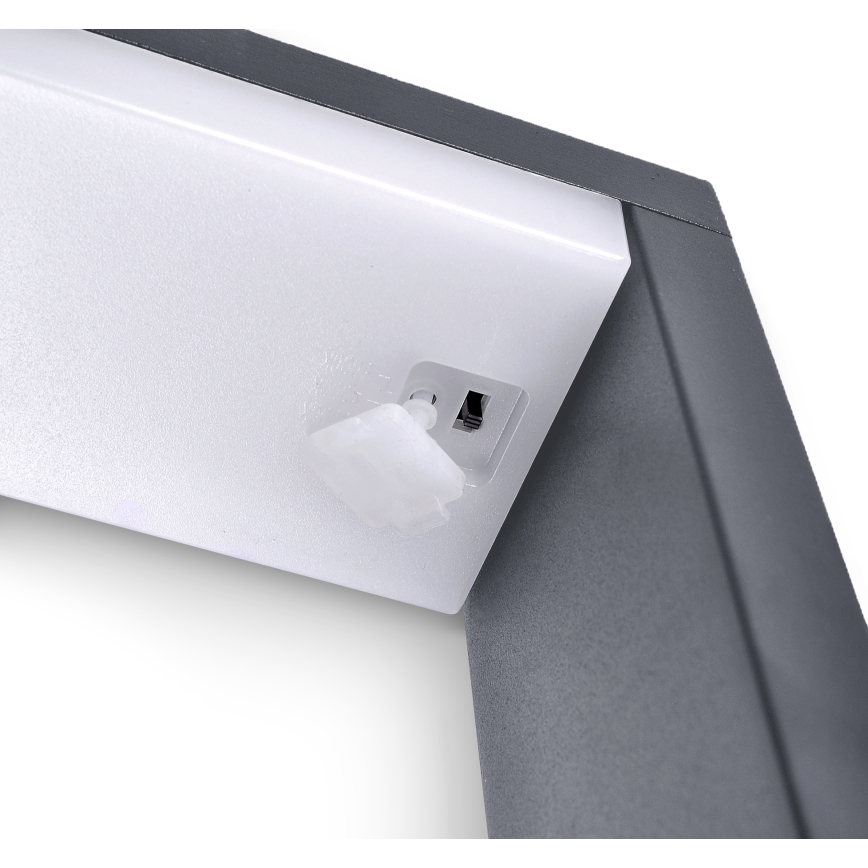 Brilagi - LED Lampa zewnętrzna RAGUSA LED/7W/230V 3000/4000/6000K antracyt IP54 30 cm