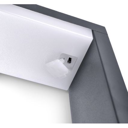 Brilagi - LED Lampa zewnętrzna RAGUSA LED/7W/230V 3000/4000/6000K antracyt IP54 50 cm