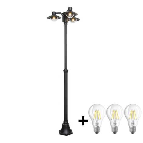 Brilagi -  LED Lampa zewnętrzna VEERLE 3xE27/60W/230V IP44