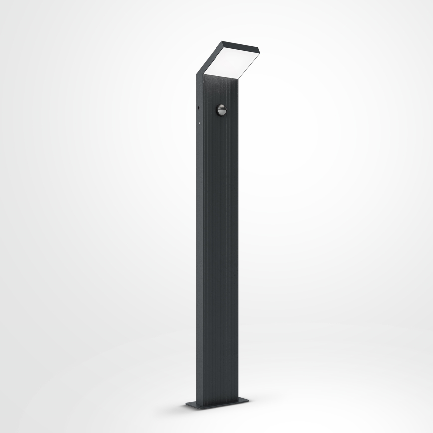 Brilagi - Lampa zewnętrzna LED z czujnikiem RIANO LED/8W/230V antracyt IP65