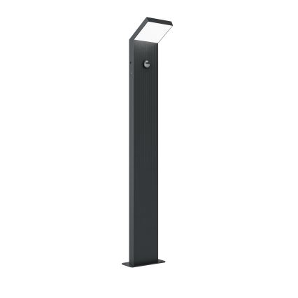 Brilagi - Lampa zewnętrzna LED z czujnikiem RIANO LED/8W/230V antracyt IP65