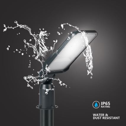 Brilagi - Zewnętrzna lampa uliczna LED z słupem i przegubem 3 m URBANLIGHT LED/50W/230V antracyt IP65