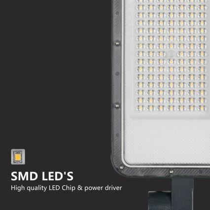 Brilagi - Zewnętrzna lampa uliczna LED z słupem i przegubem 3 m URBANLIGHT LED/50W/230V antracyt IP65