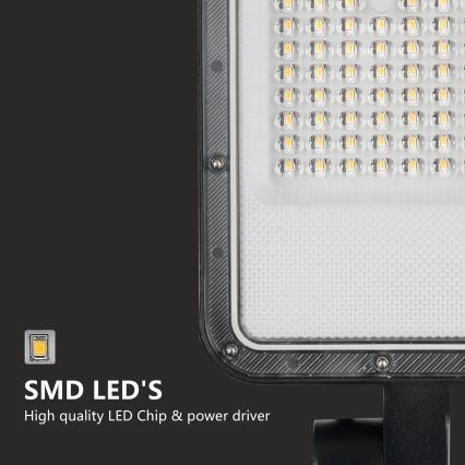 Brilagi - zewnętrzna lampa uliczna LED z słupem i przegubem 3 m URBANLIGHT LED/50W/230V czarna IP65