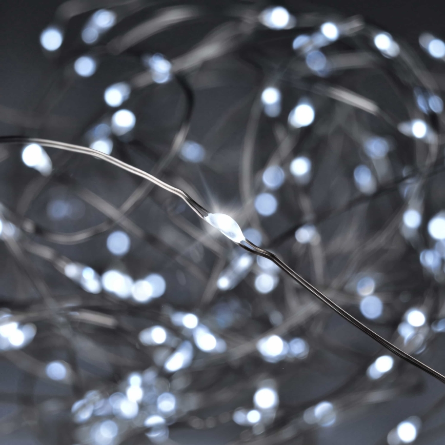 BRILAGI - LED łańcuch świąteczny 100xLED/3xAA 10m zimne białe światło