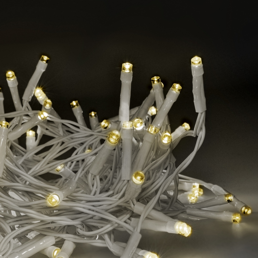 Brilagi - LED Łańcuch świąteczny zewnętrzny 120xLED/8 funkcji/3xAA 9,5m biały IP44 ciepła biel + zdalne sterowanie