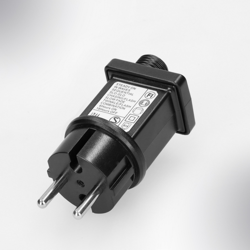 Brilagi - LED łańcuch zewnętrzny 200×LED / 8 funkcji, 13 m, IP44, ciepła biel, sople