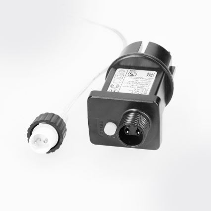 Brilagi - LED łańcuch zewnętrzny 200×LED / 8 funkcji, 13 m, IP44, ciepła biel, sople