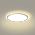Brilagi - LED łazienkowa lampa sufitowa ULTRA SLIM LED/18W/230V śr. 30 cm srebrna IP54